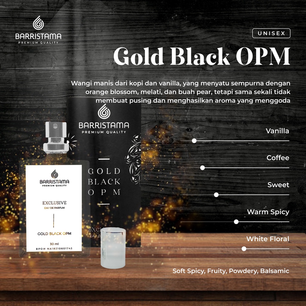 Gold Black Opium 30 ml BPOM - Eau de Parfume