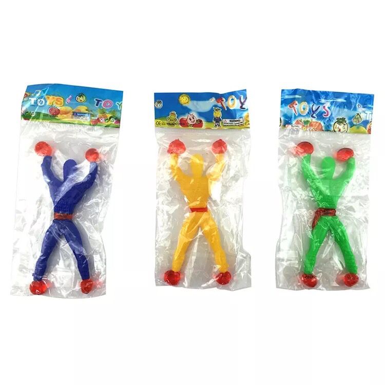 Mainan Ninja Wall Climber/Mainan Sticky toys Super Ninja wall climbing Elastis Panjat Dinding