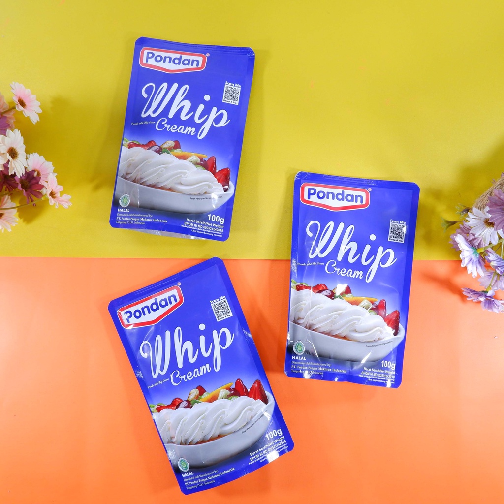 

Pondan Whip Cream 100 Gram