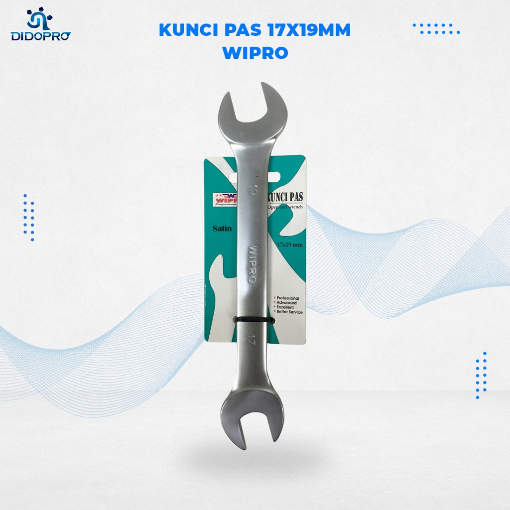Kunci PAS WIPRO SATIN 14x17 16x17 17x19 18x19 20x22 21x23 22x24 mm - Kunci Double Pas 14x17mm 16x17mm 17x19mm 18x19mm 20x22mm 21x23mm 22x24mm