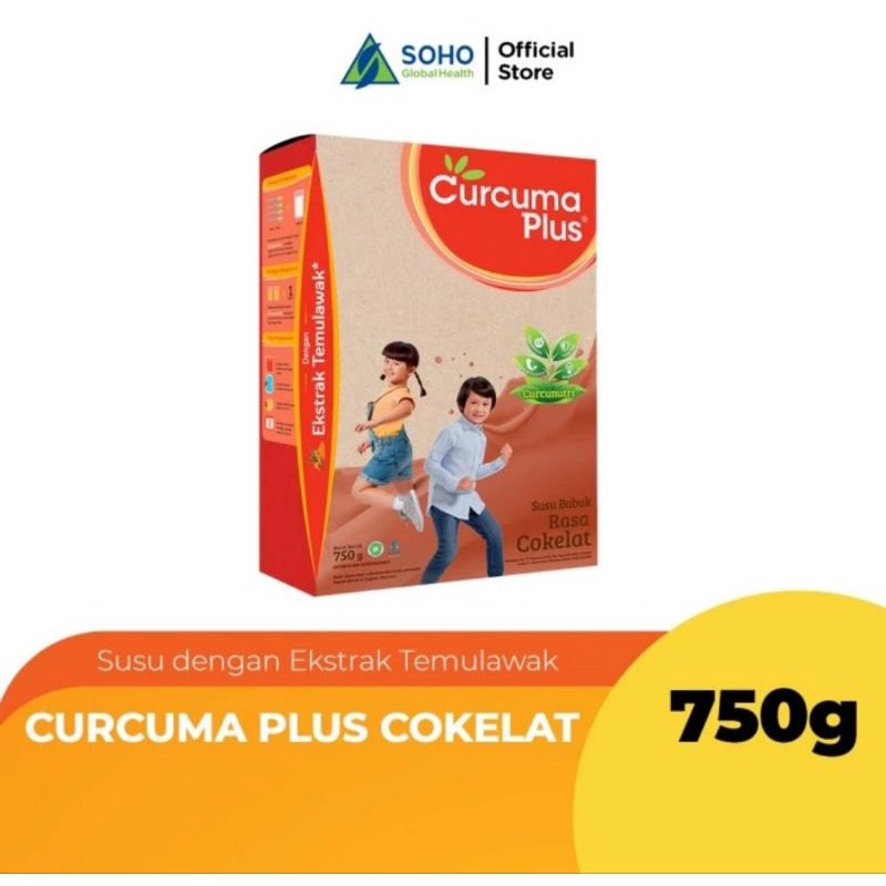 

Curcuma Plus Susu Bubuk Ekstrak Temulawak Cokelat 750gr