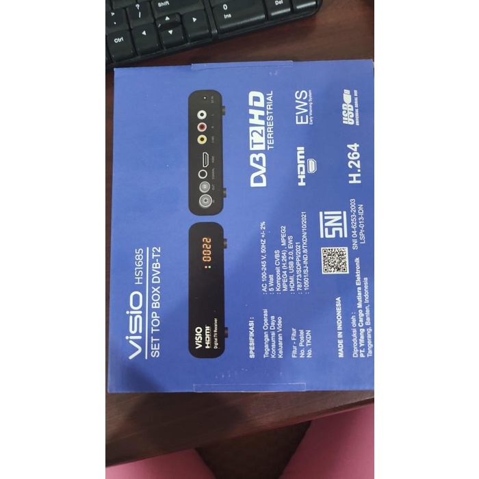 SET TOP BOX VISIO HS1685 - ORIGINAL