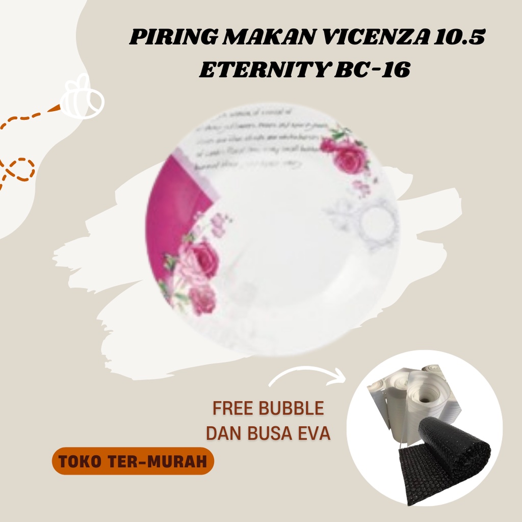 PIRING MAKAN VICENZA 10.5 ETERNITY BC-16 NEW