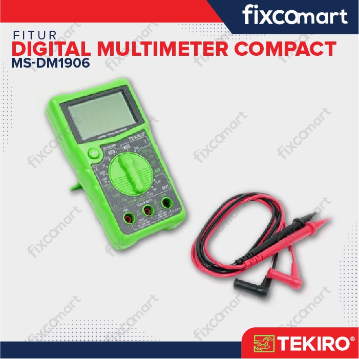 Tekiro Digital Multimeter Compact