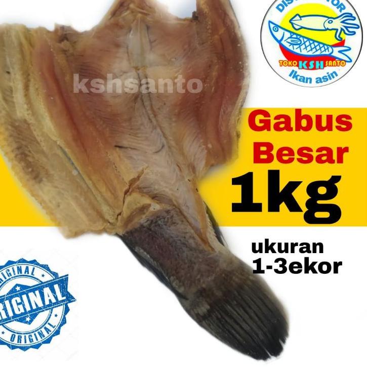 

◘ Ikan asin Gabus besar-1kg ♦