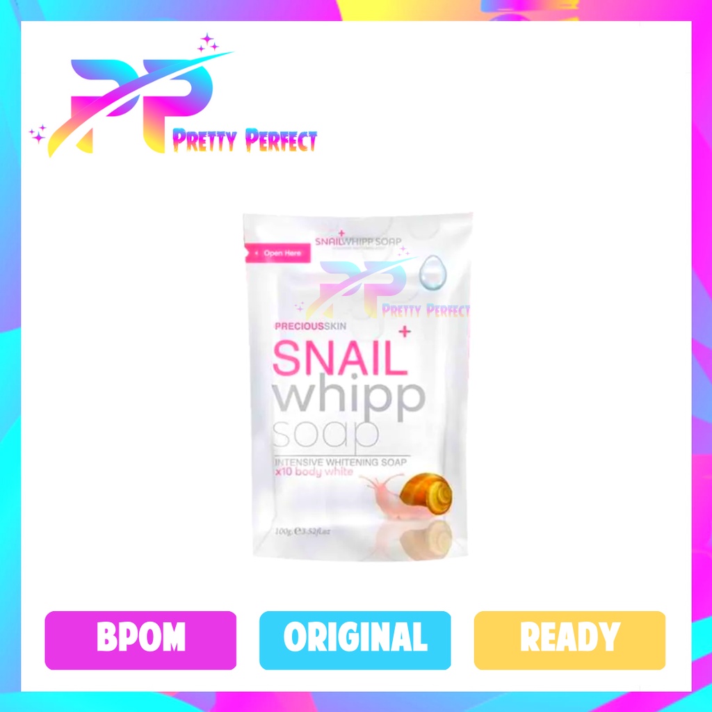 Precious Skin Snail Whipp Intensive Whitening Soap