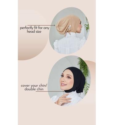 ✮ Hijab Inner chin / Inner dagu / Inner Antem ◘