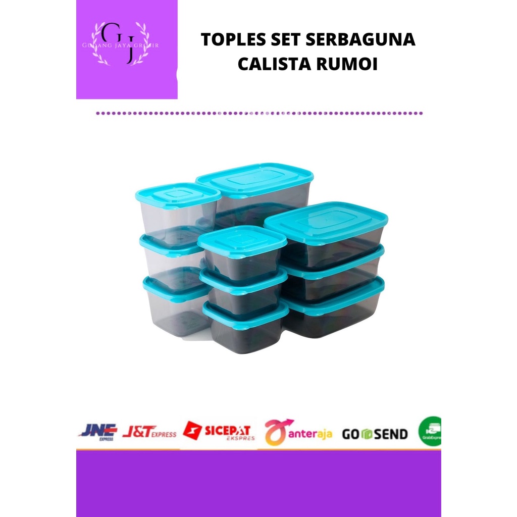 TOPLES SERBAGUNA  SET CALISTA RUMOI