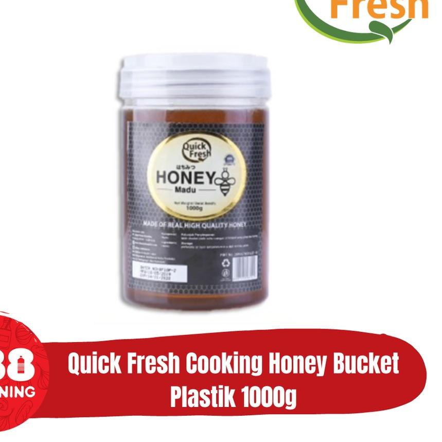 

☝ QUICK FRESH COOKING HONEY (Bucket Plastik) 1000g ➶