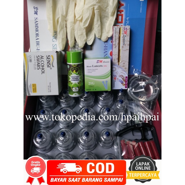 PAKET ALAT BEKAM PROFESIONAL SAMMORA PREMIUM ISI 19 KOP LENGKAP