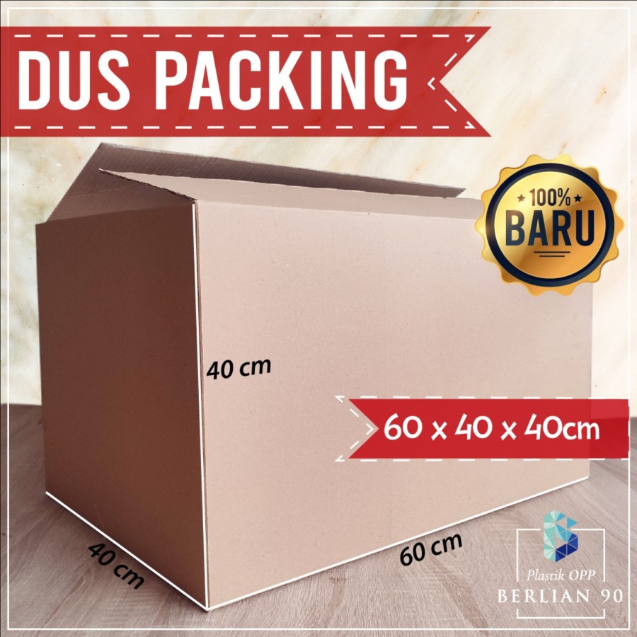 

Dus Packing 60x40x40 cm / Kardus Polos Besar Karton Box Jumbo / Kardus Pindahan / Kardus Packing