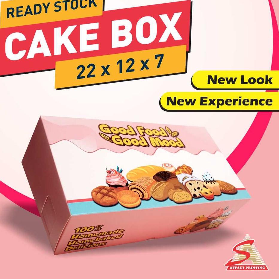 

♚ Box Brownies/Spiku/Rollcake/Cupcake/Donat 22 x 12 x 7 ➺