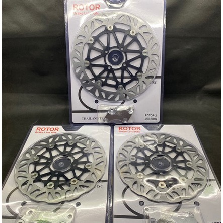 Piringan Cakram Disc ROTOR Mio Beat 260mm Jupiter 300mm CNC Floting Stanless Kembang BLACK