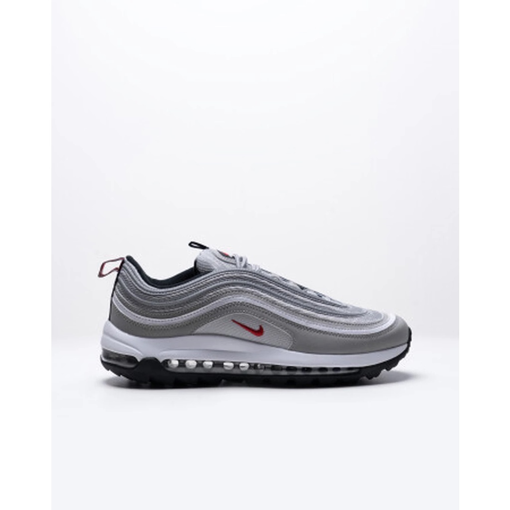Nike Air Max 97 Golf Silver Bullet Metallic Silver Varsity Red White Black