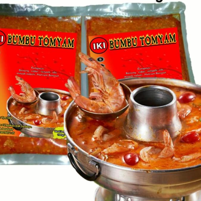 

➶ Bumbu tomyam 1kg | bumbu shabu suki | bumbu steamboat | tomyam | ikishabuyaki | perencah tomyam ❉