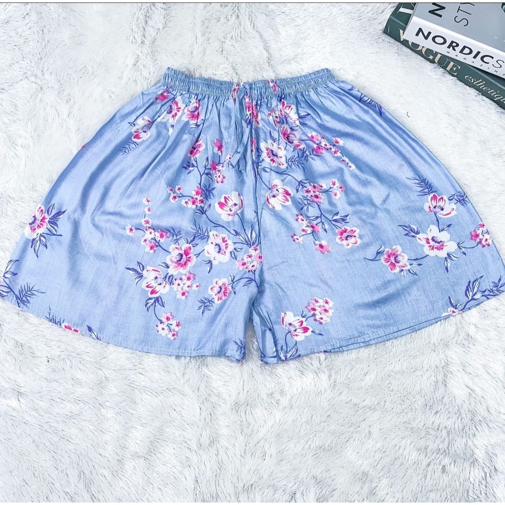 Hot Pants Celana Pendek Santai Wanita Bahan Rayon