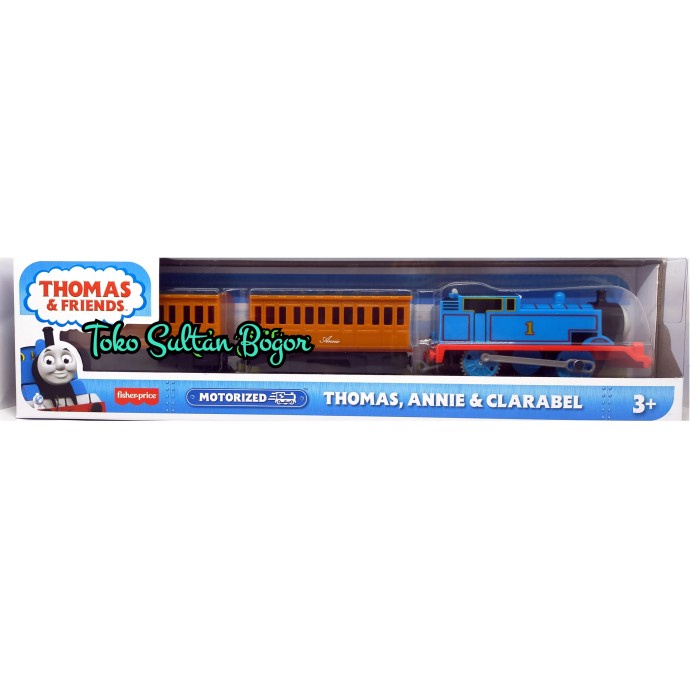 THOMAS, ANNIE AND CLARABEL THOMAS AND FRIENDS MOTORIZED KERETA GANDENG TERMURAH