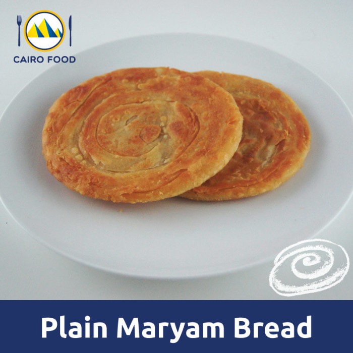 

Roti Maryam Plain / Roti Cane Canai Plain Tawar - Cairo Food