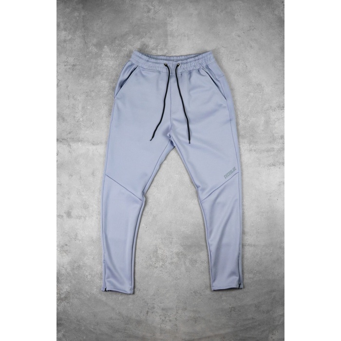 CELANA PANJANG JOGER TRAINING PRIA , JOGER EVERLBLUE ATL BASIC - ICE BLUE, M (V1N6) COD Celanan Trai