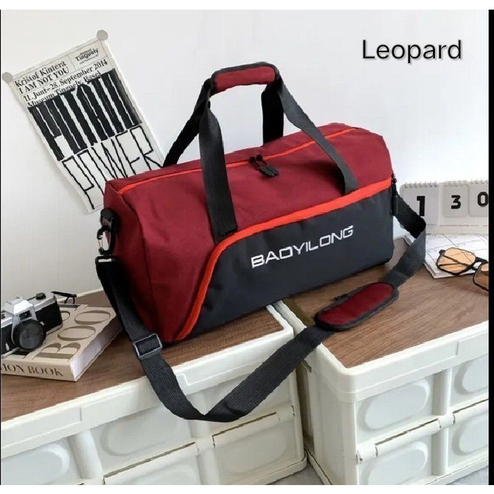 Travel Bag Sport Duffel Tas Travel Portable Gym Bag Tas Fitness Waterproof Tas Jinjing Tas Olahraga Futsal/Tas Travel Bag Laki Laki Cowok Sport Fitness Gym