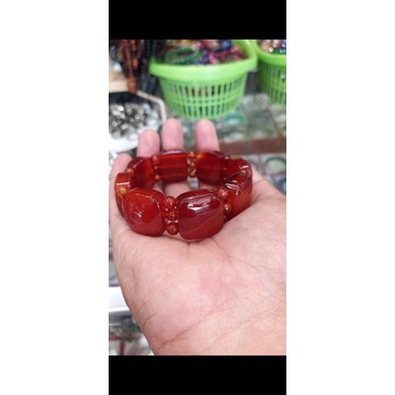 gelang batu akik manau kotak