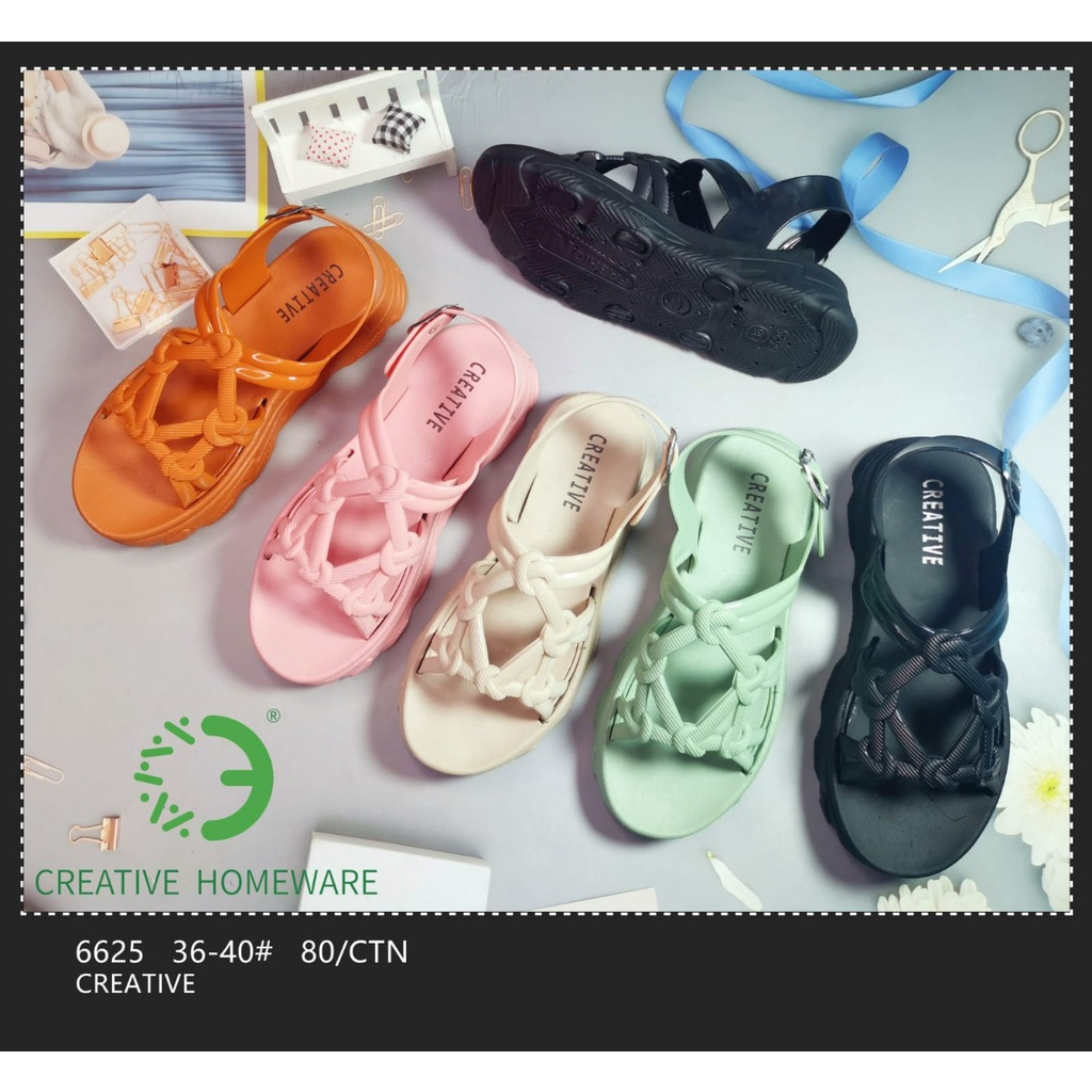 IMPORT SANDAL GUNUNG WANITA ORI IMPORT / SENDAL JELLY KARET / SANDAL MURAH IMPORT / BAHAN JELLY SOL 