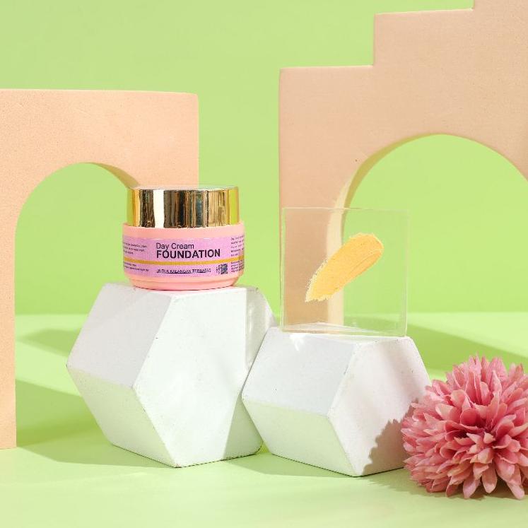 Super Oke KRIM SIANG PADAT || DAY CREAM FOUNDATION || DAY CREAM KELLY