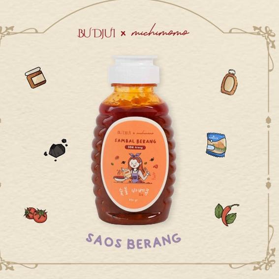 

♠ SAMBAL BU DJUI Saos Berang BBQ Arang x Michimomo ➺