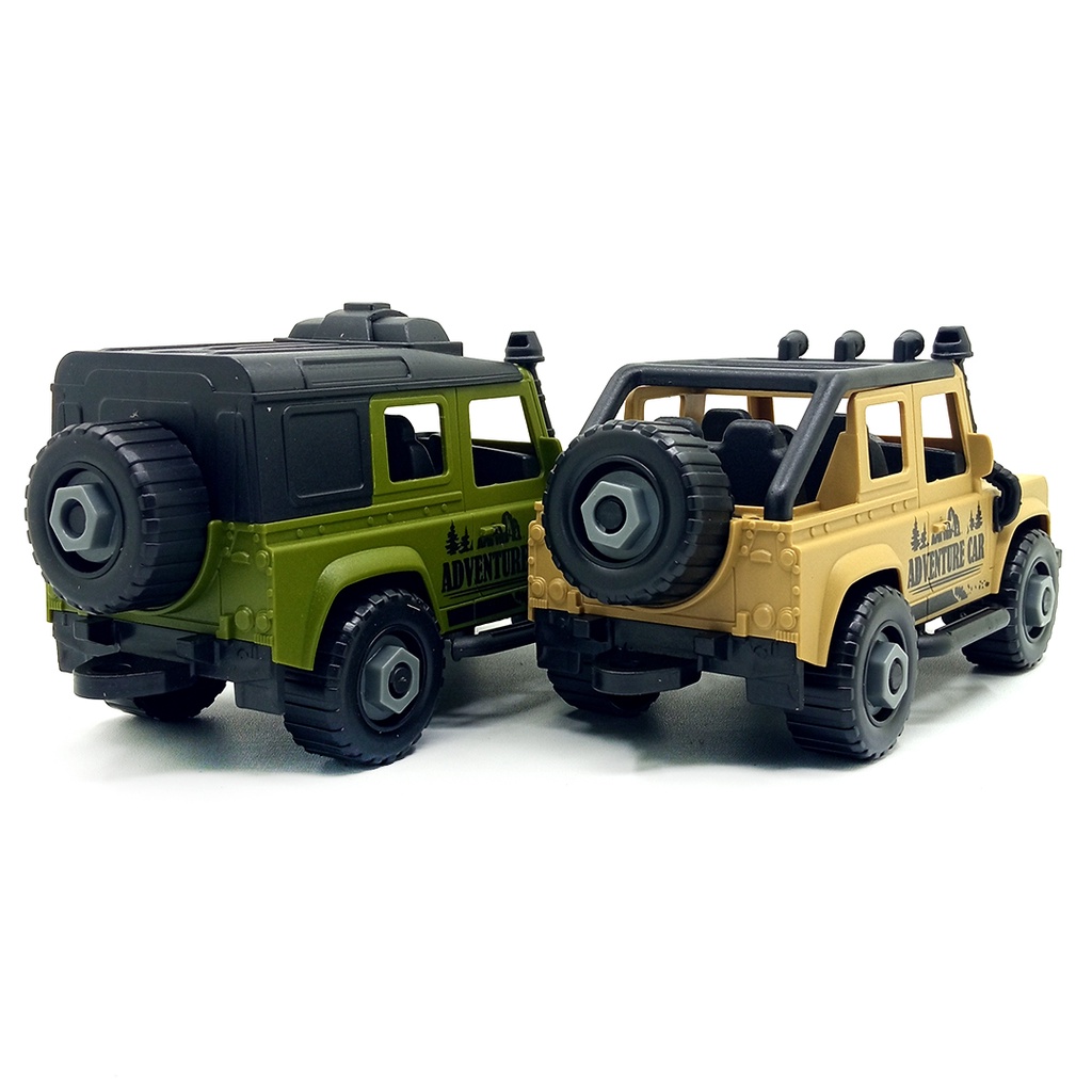 Toy Addict 2-In-1 Adventure Car Mainan Mobil Jeep Anak Laki