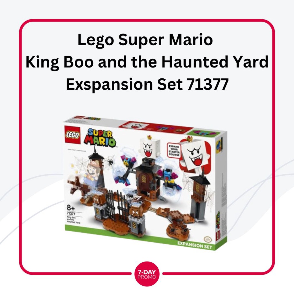 Lego Super Mario King Boo and the Haunted Yard Exspansion Set 71377