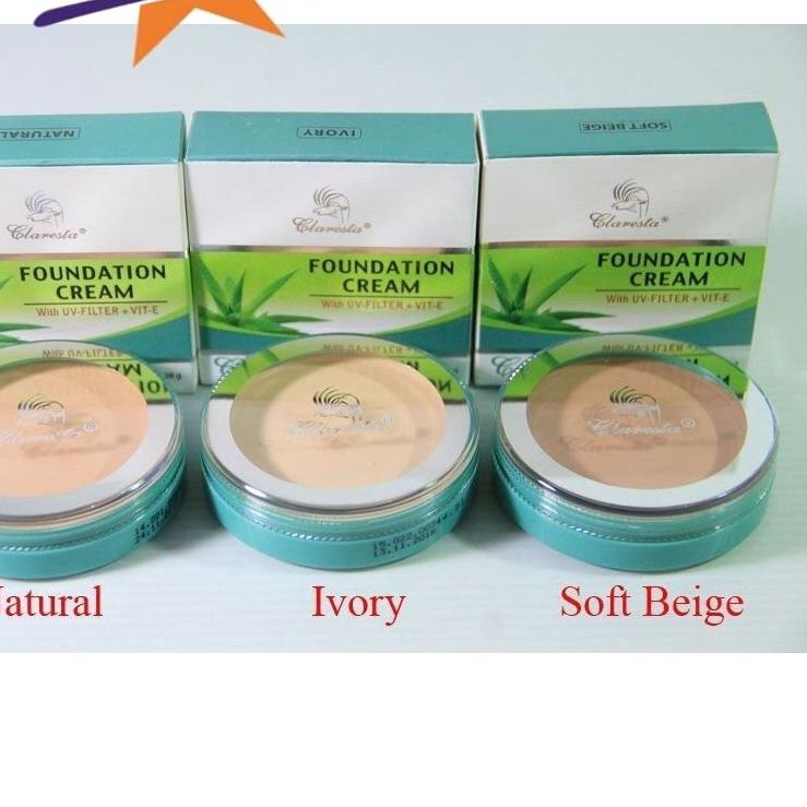 ➳ ✨STAR✨ Claresta Foundation Cream / Alas bedak Claresta ♗