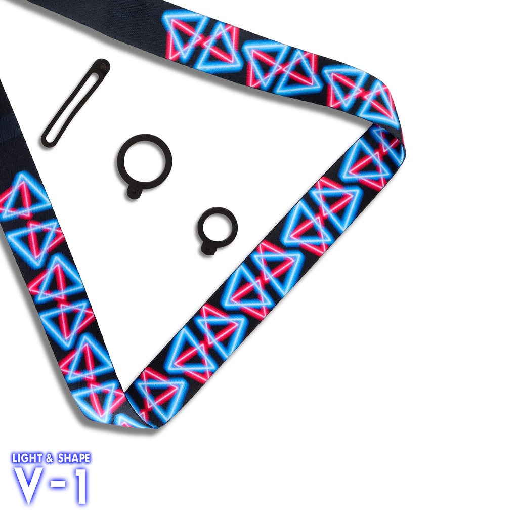 Lanyard Sigmat13 Gantungan id card Printing Shape Series 1