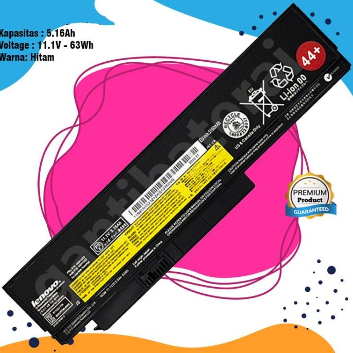 Baterai Laptop Lenovo Thinkpad x230 x230i Original