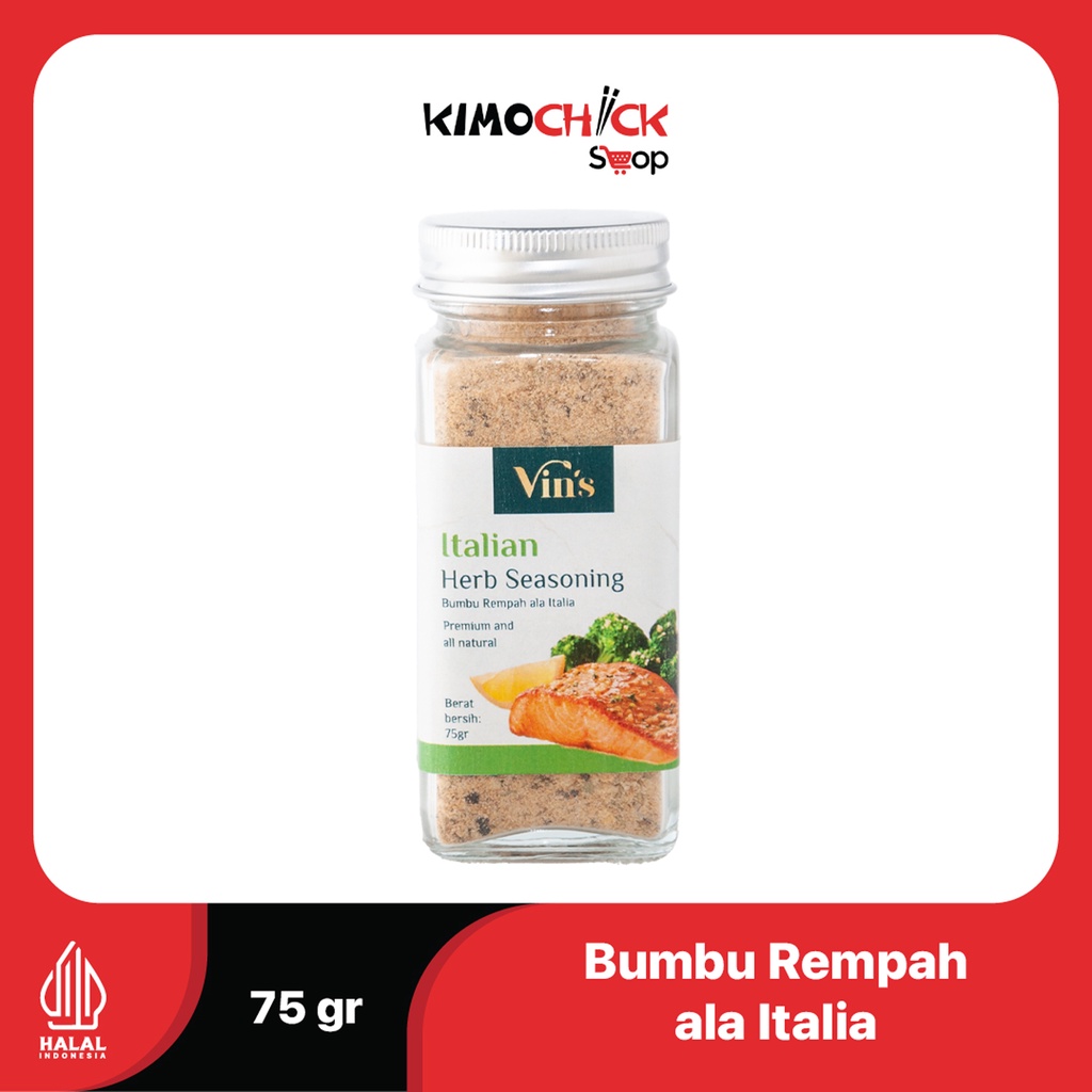 

Bumbu Rempah Italian Herb Premium Botol 75gr