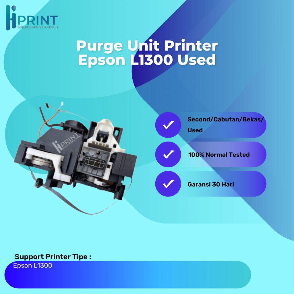 Purge Unit Epson L1300 , Pompa Unit L1300, Pompa Pembuangan Epson L1300 Bekas