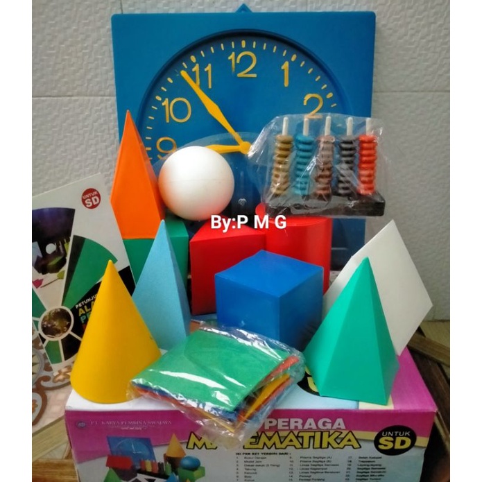 

KIT MATEMATIKA SD 24 Item WARNA/Alat Peraga Pendidikan