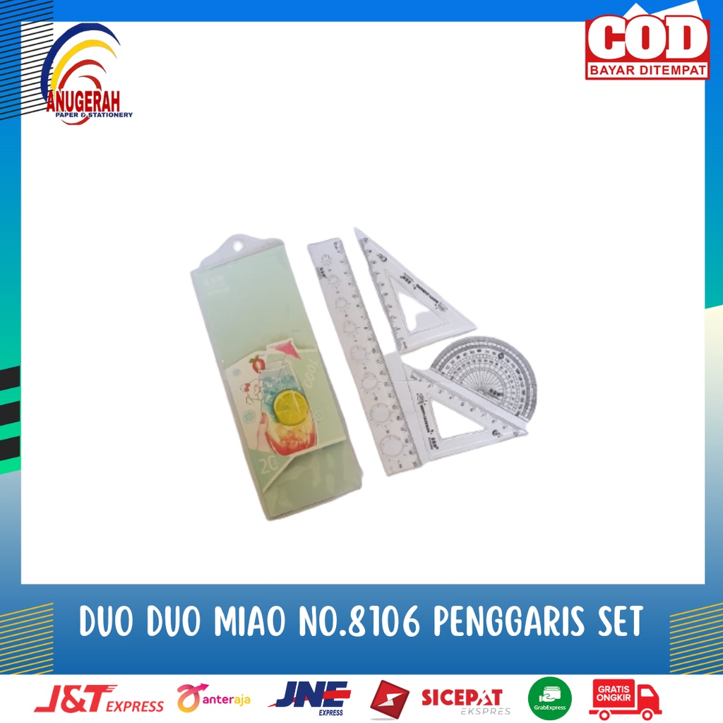 

DUO DUO MIAO NO.8106 PENGGARIS (PCS)