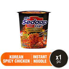 

Mie Sedaap Cup Korean Spicy Chicken Goreng - Mi Sedap 81 gr