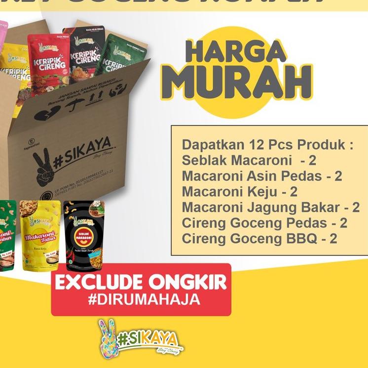 

♞ Paket Goceng Komplit PSBB (Promo Saat Butuh Berhemat)-Sikaya ✷