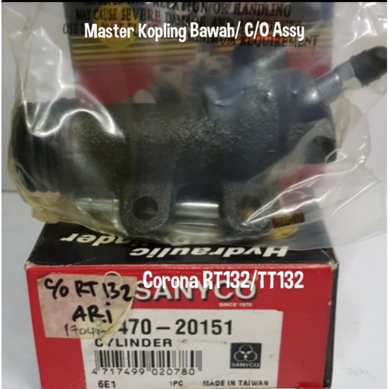 master kopling bawah Toyota Corona RT132/TT132