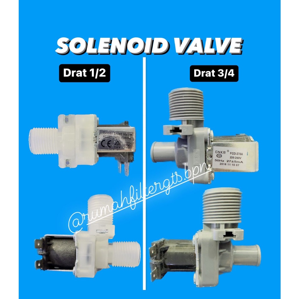 SOLENOID VALVE Plastik AC220