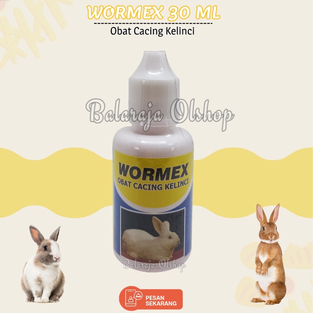 OBAT CACING KELINCI WORMEX 30 ML