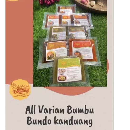 

Discount BUMBU INSTAN BUNDO KANDUANG-BUMBU RENDANG PADANG-BUMBU NASI GORENG-BUMBU ASAM PADEH-BUMBU LADO IJO-BUMBU SOTO PADANG-BUMBU DASAR PUTIH