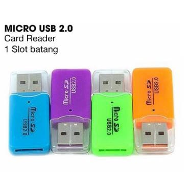 Portable Mini Card Reader USB 2.0 Micro SD Memory Card Reader Adapter Flash Drive For Tablet