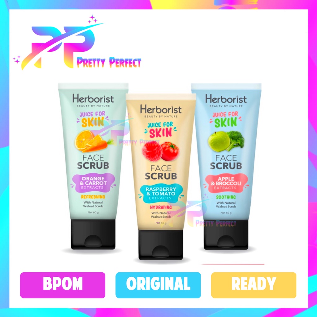 Herborist Juice For Skin Face Scrub