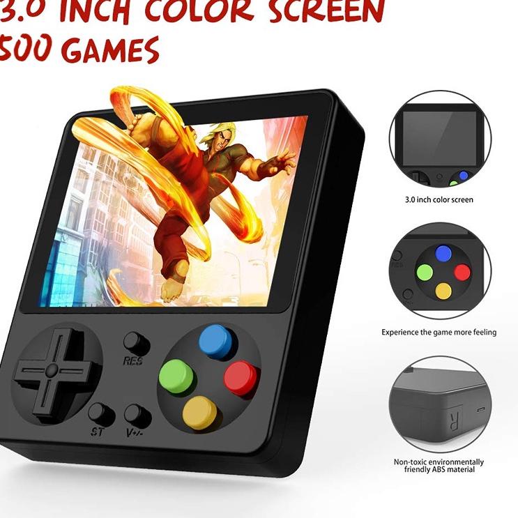 ➨ Gameboy Retro 500 In 1 SUP Dual Stick Mini Game Boy Portable ⅎ