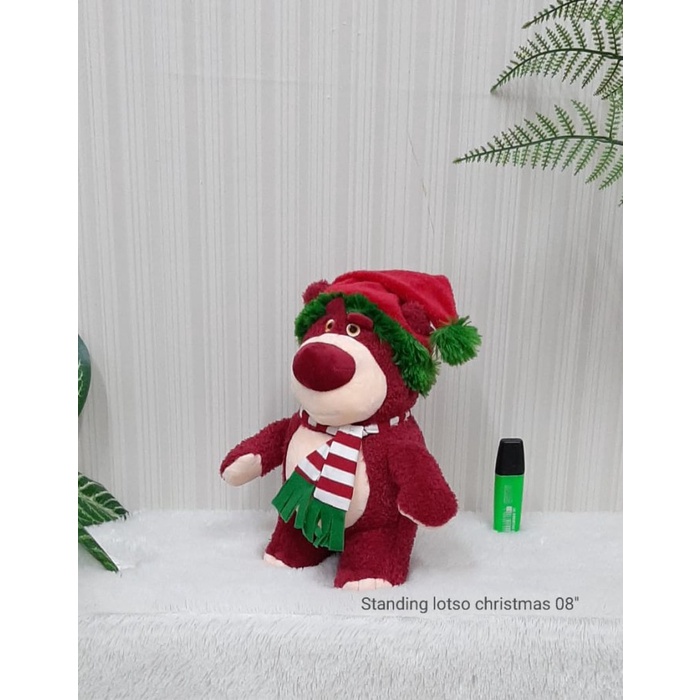BONEKA LOSTO CHRISTMAS 20CM BONEKA LOTSO TOY STORY KADO HADIAH NATAL