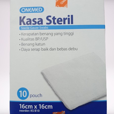 Kasa Steril Onemed 16x16cm Gauze Swab Steril