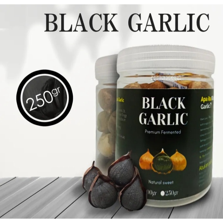 

Black Garlic Botol 100 gr 250 gr gram Bawang Hitam Tunggal Lanang