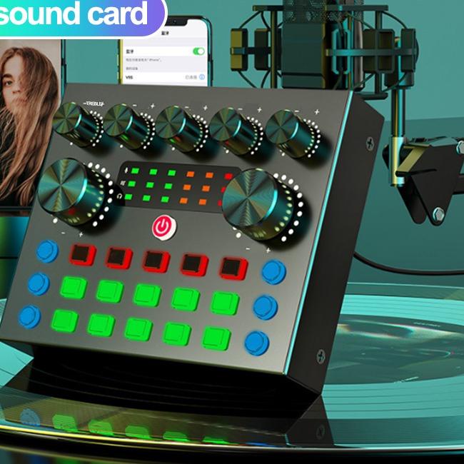 ✪ Mukava-V8S SoundCard Bluetooth Audio Usb External soundcard V8S plus - S7 ☃